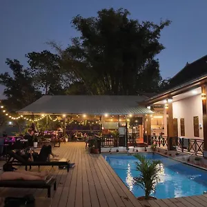 Funny Riverside Backpackers Laos